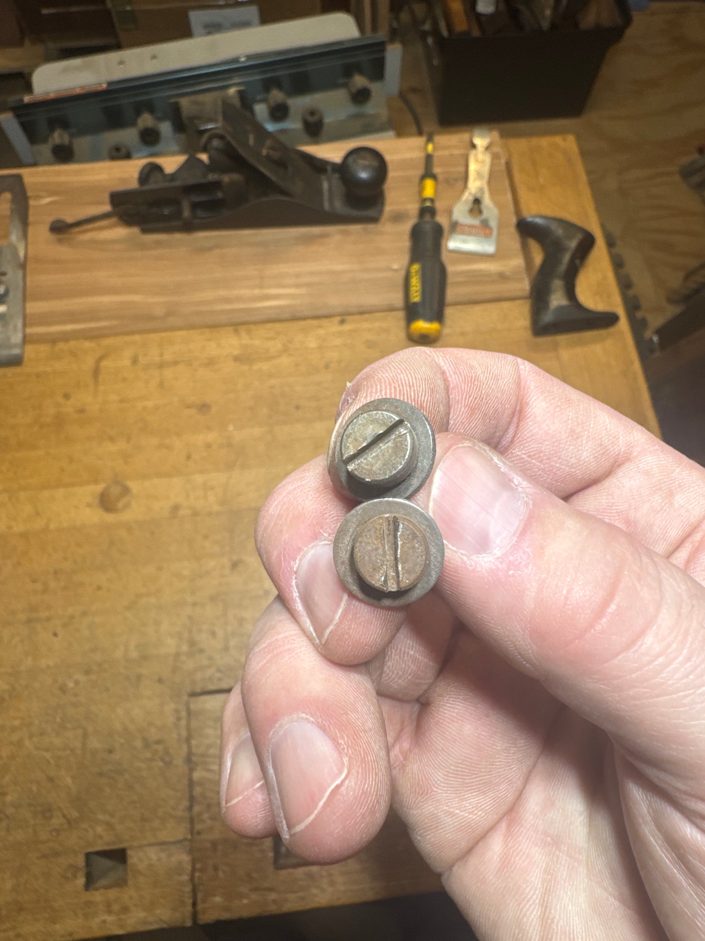 9/16” Frog Mounting Screws for No2 hand planes - $12 for the pair