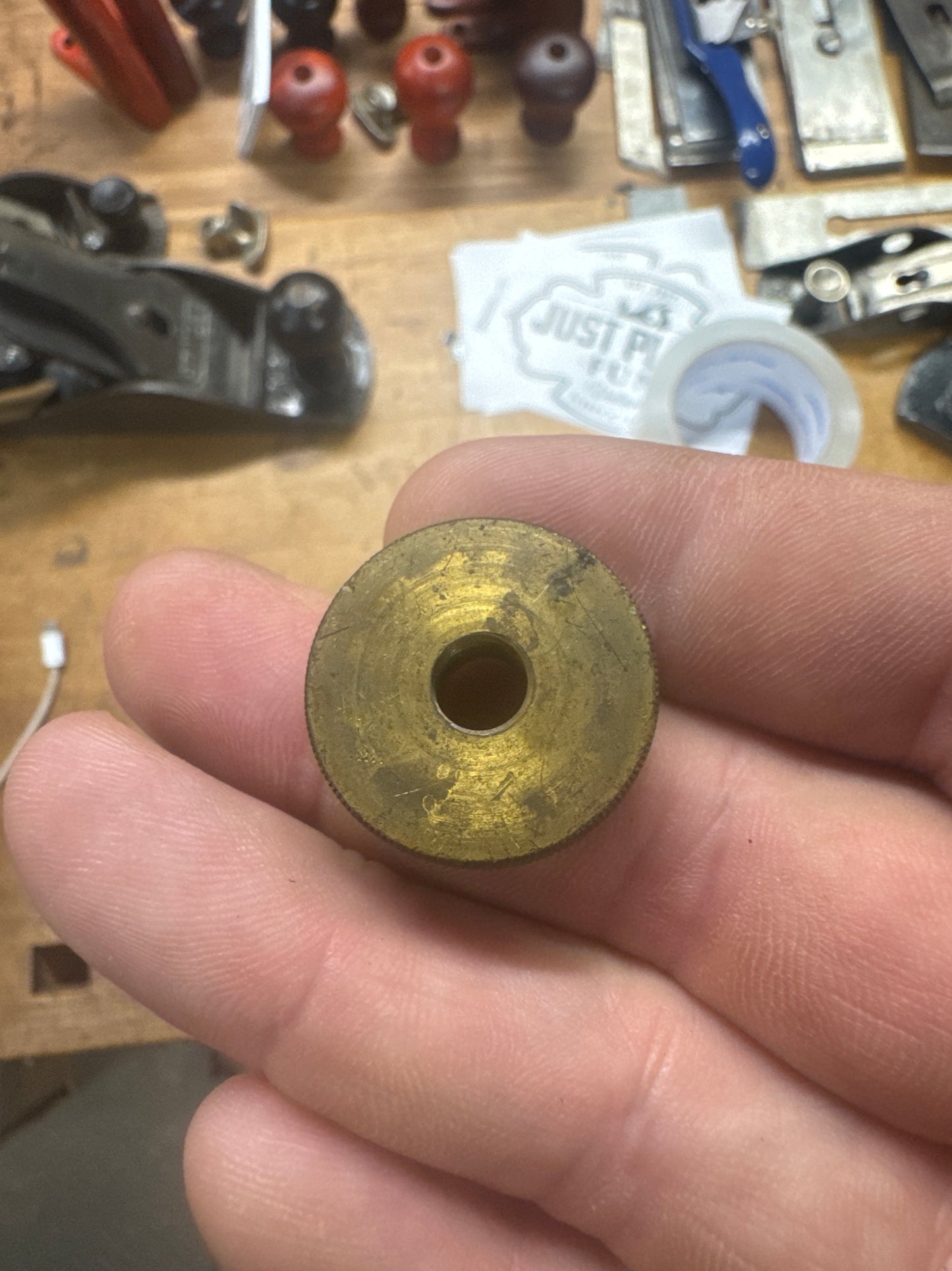 Stanley No12 Brass nut