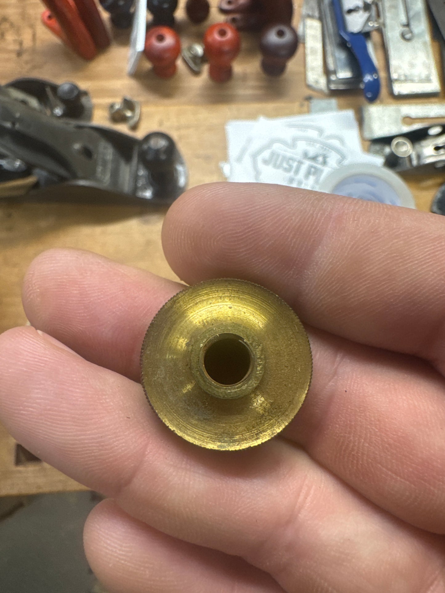 Stanley No12 Brass nut