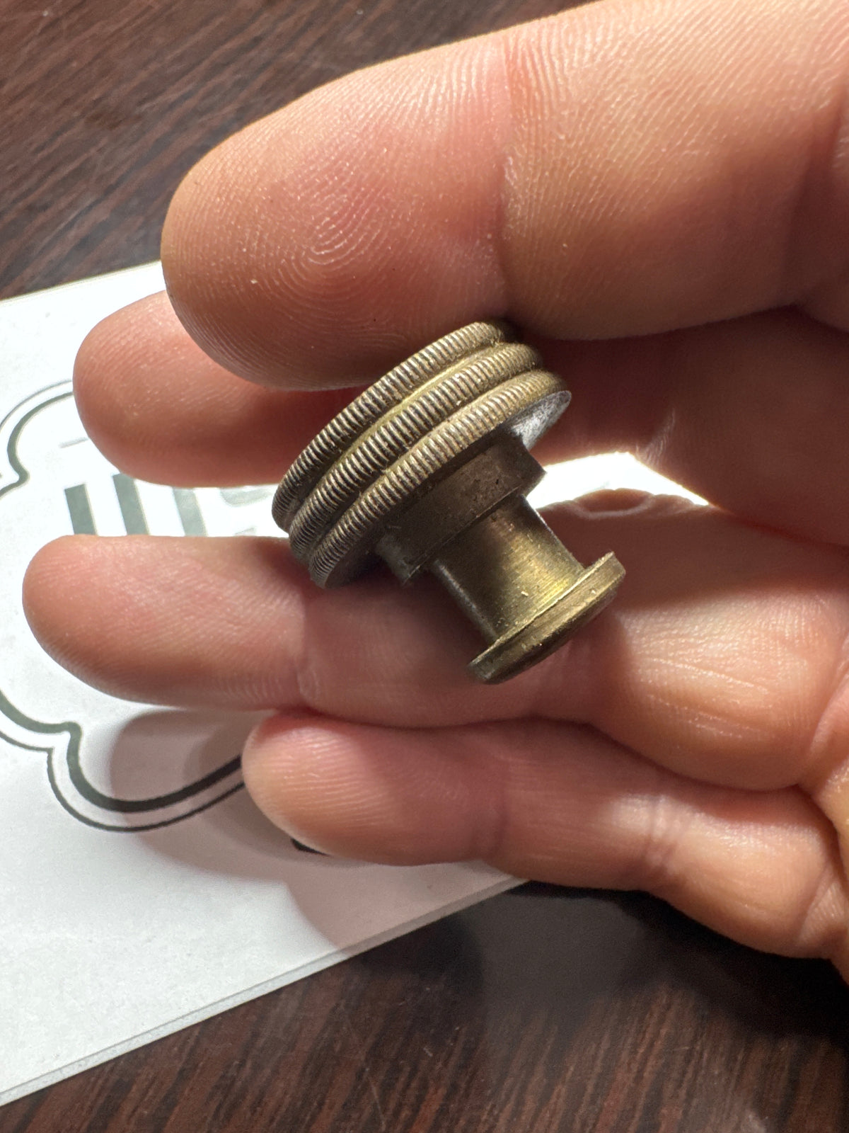 1” Stanley brass depth adjuster for bench planes - USER GRADE
