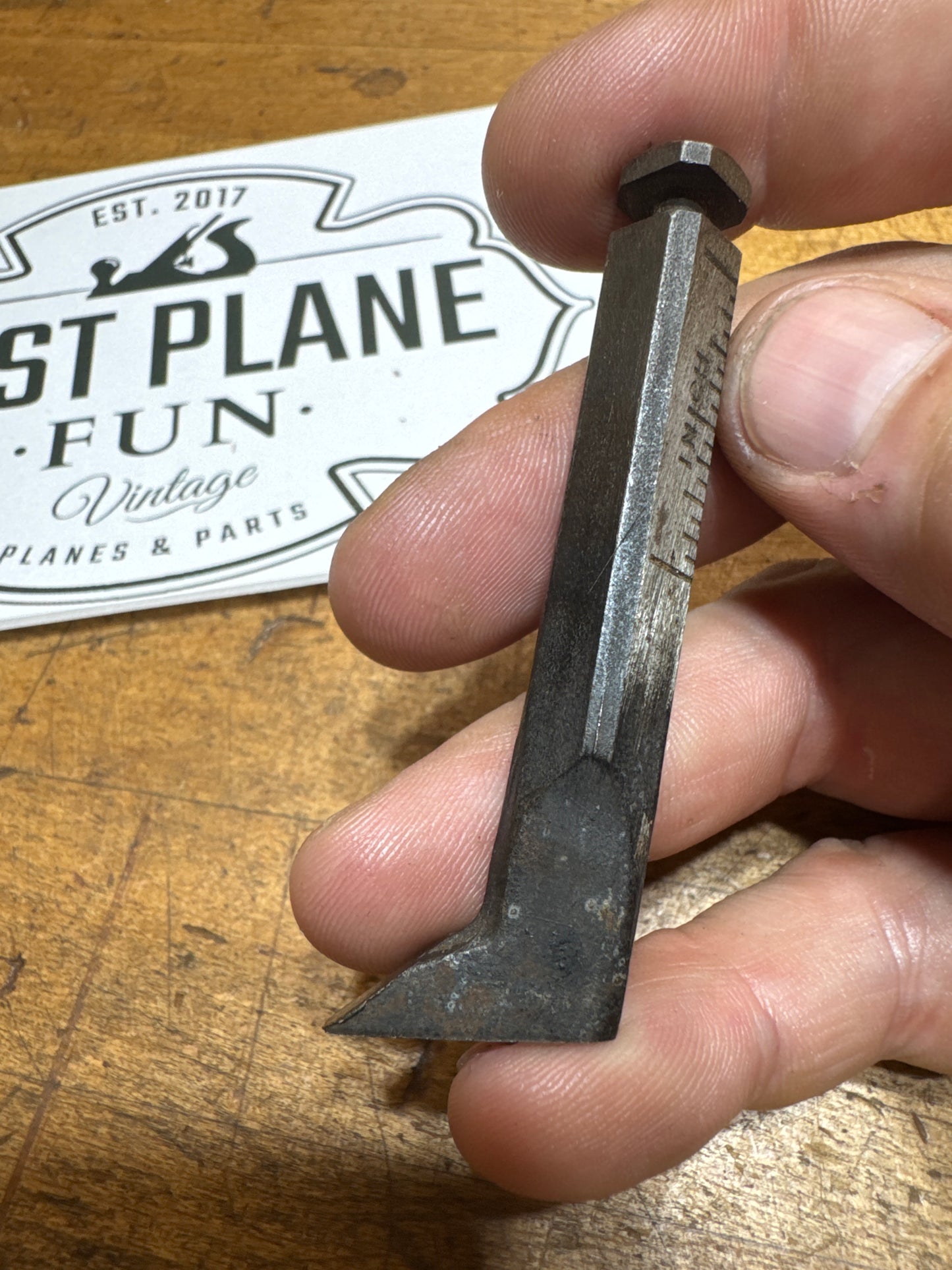 1/4” Stanley No71 router plane blade / iron / cutter