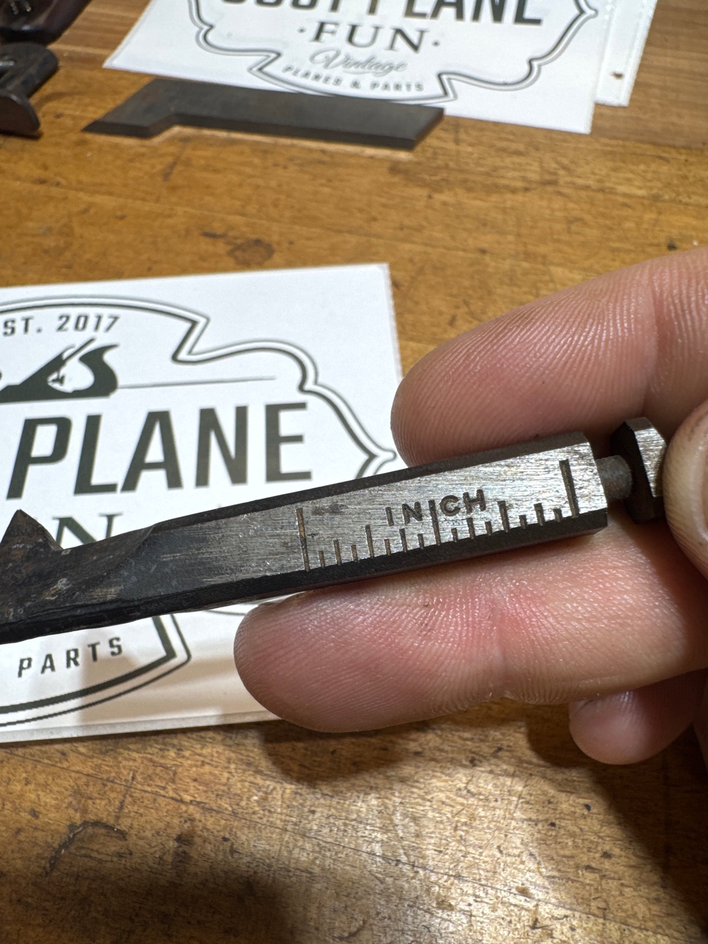 1/4” Stanley No71 router plane blade / iron / cutter