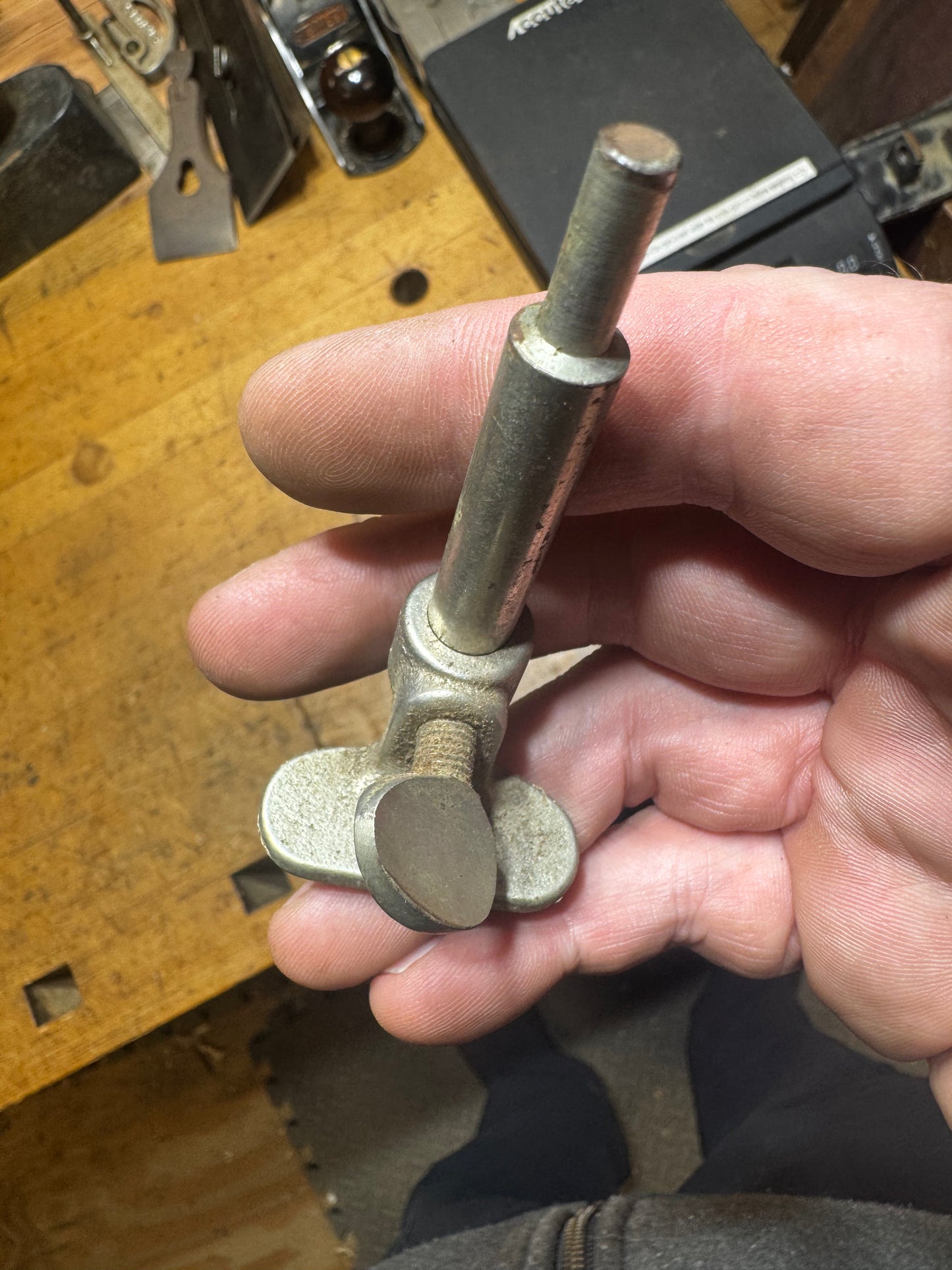 Stanley No71 router plane additional attachment for closing the mouth