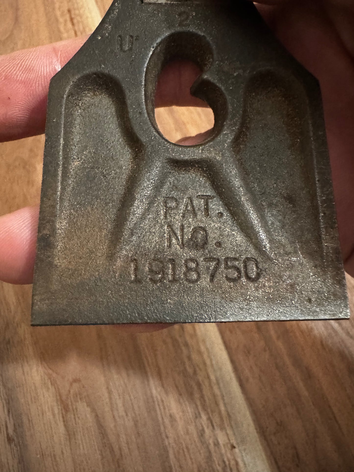 Stanley Kidney Hole Lever Cap - Type 17 - for No4 1/2, No6, or No7 bench plane