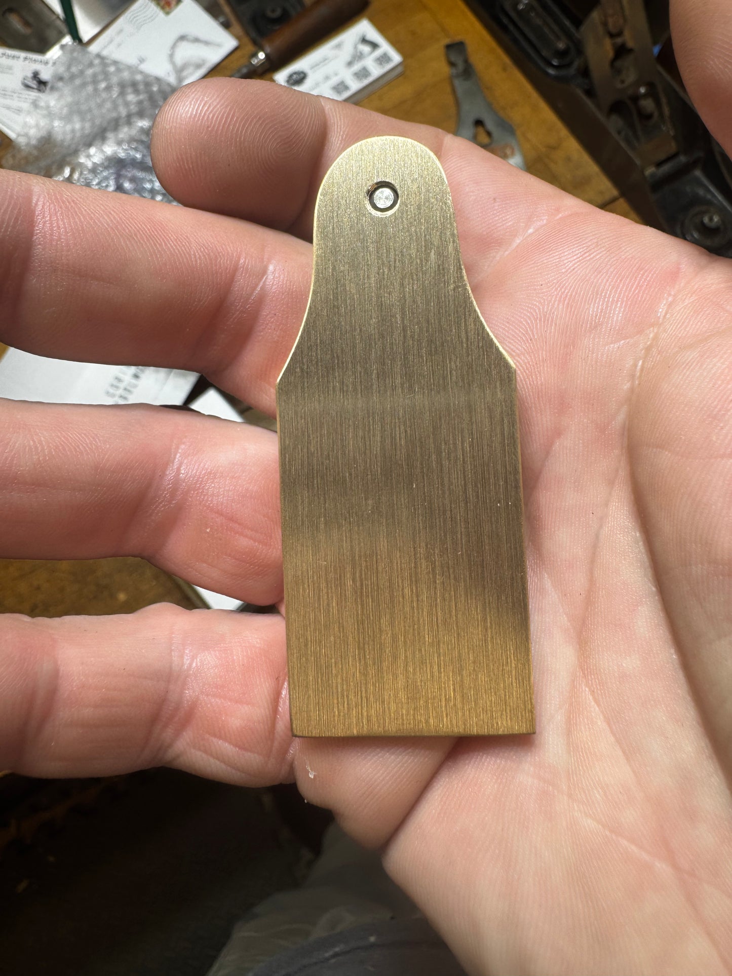 Brass reproduction No40 lever cap