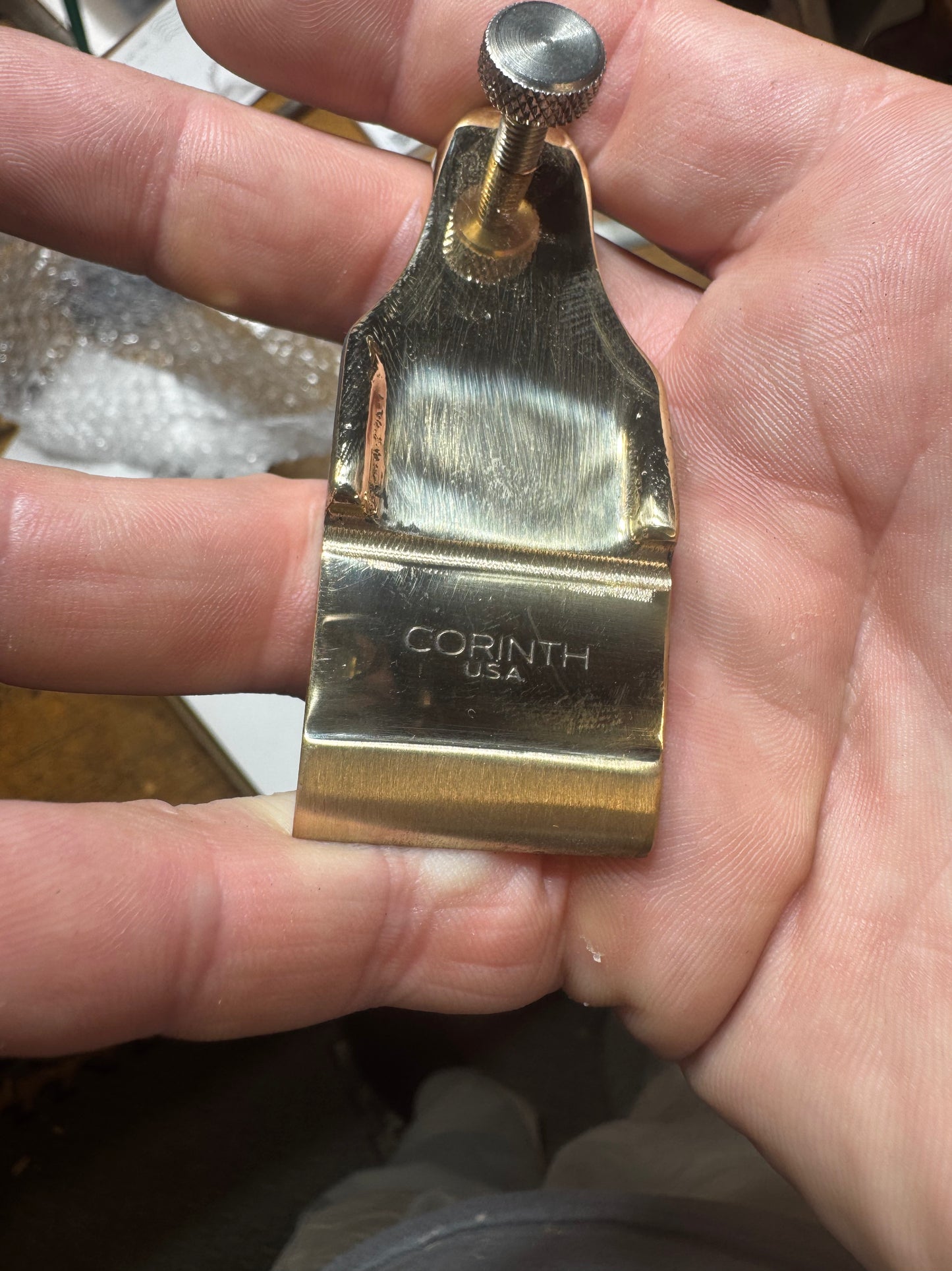 Brass reproduction No40 lever cap
