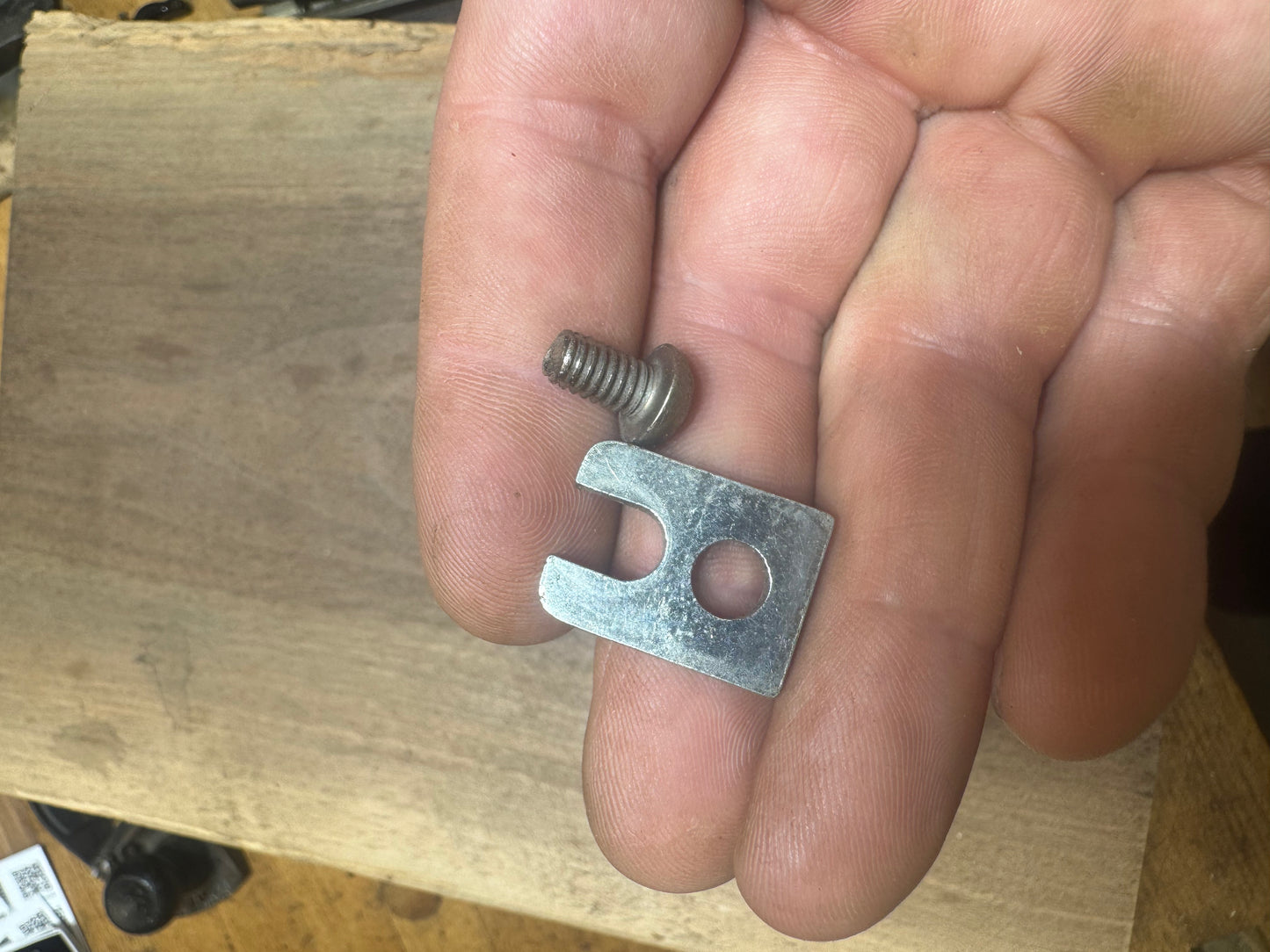 Stanley frog adjustment plate & screw