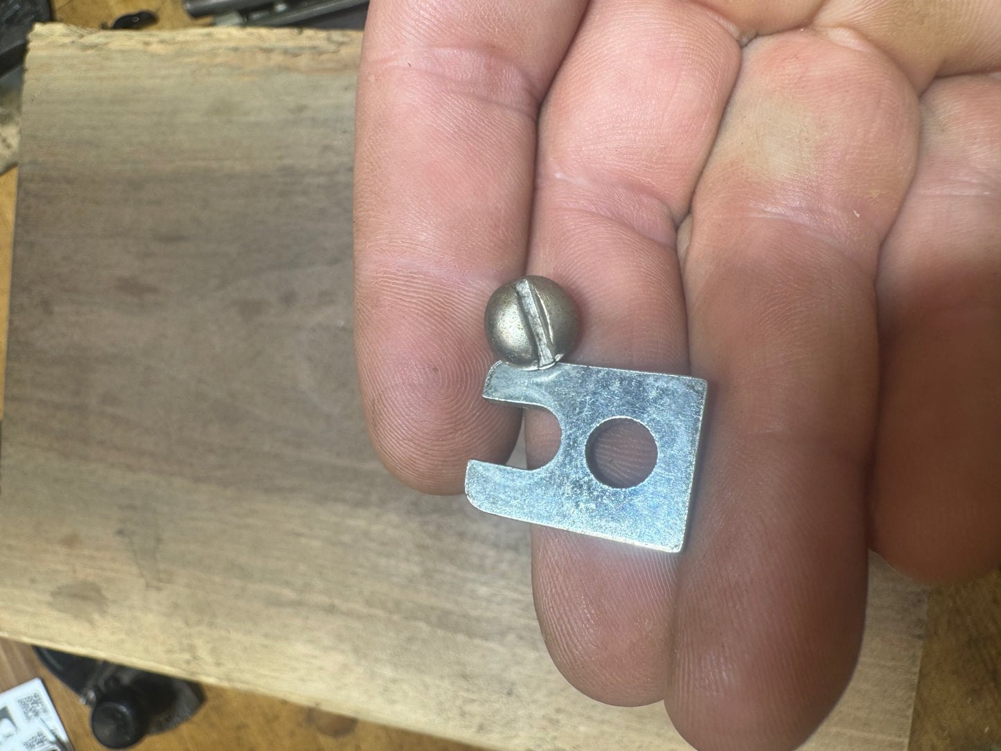 Stanley frog adjustment plate & screw