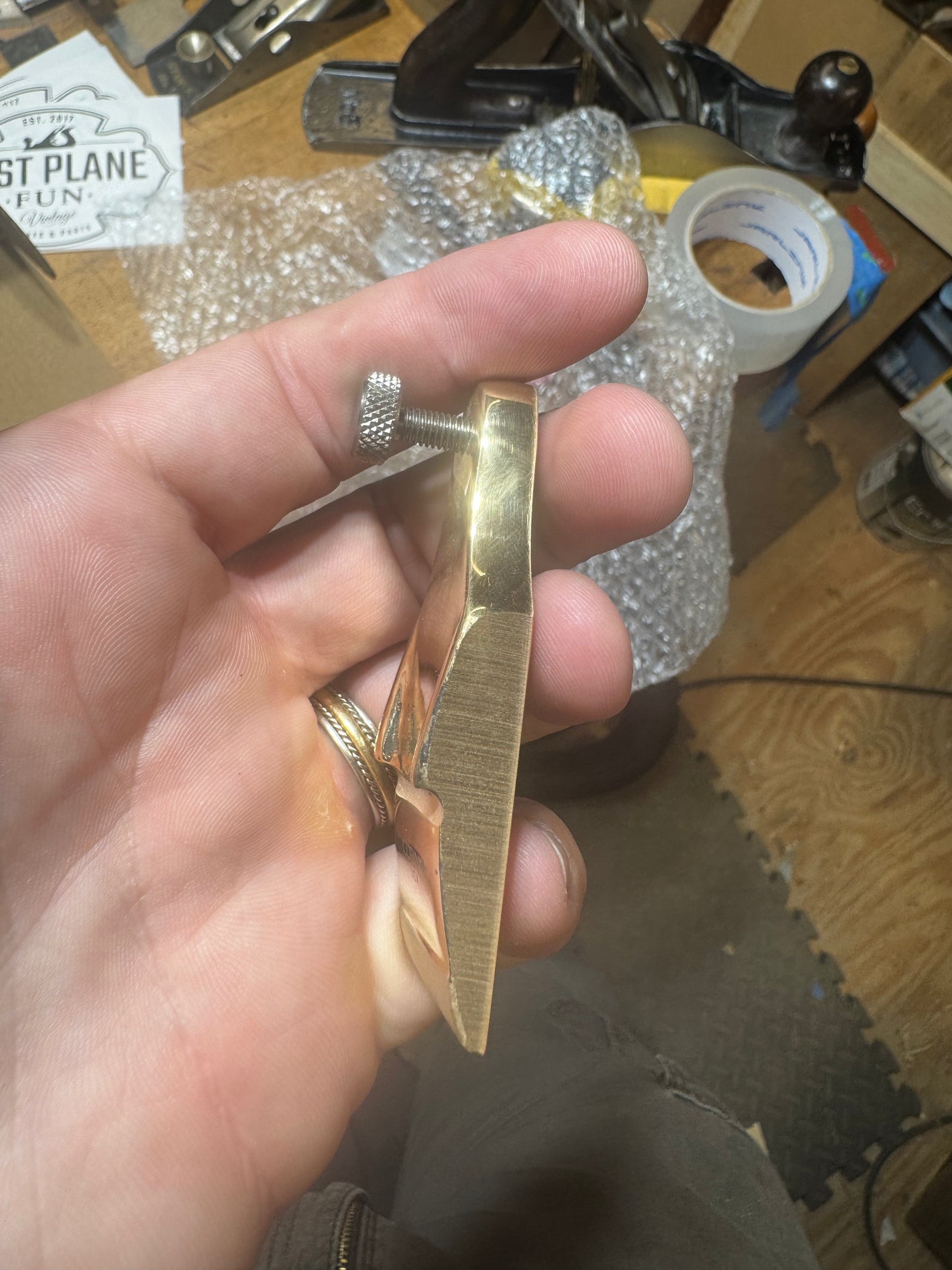 Brass reproduction No40 lever cap
