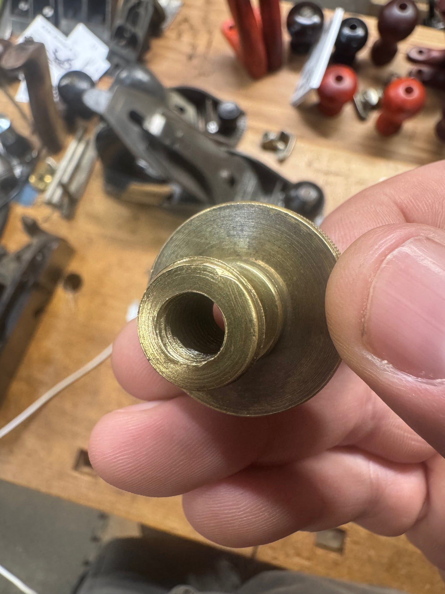Stanley 1 1/4” brass adjuster USER GRADE
