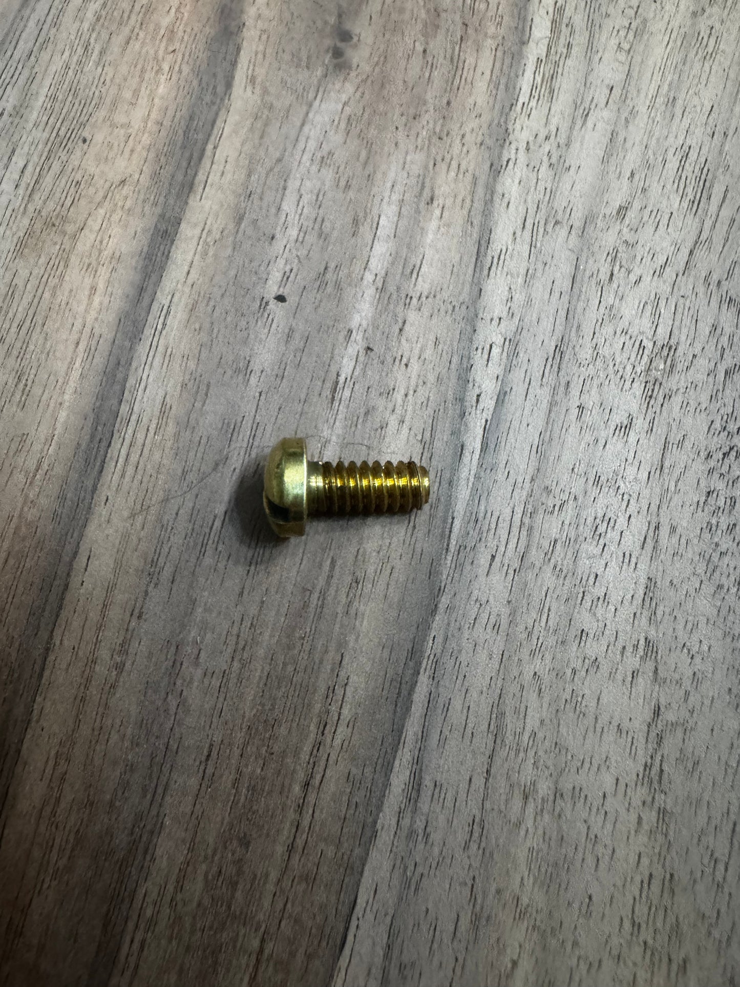 Forward tote screw - brass reproduction