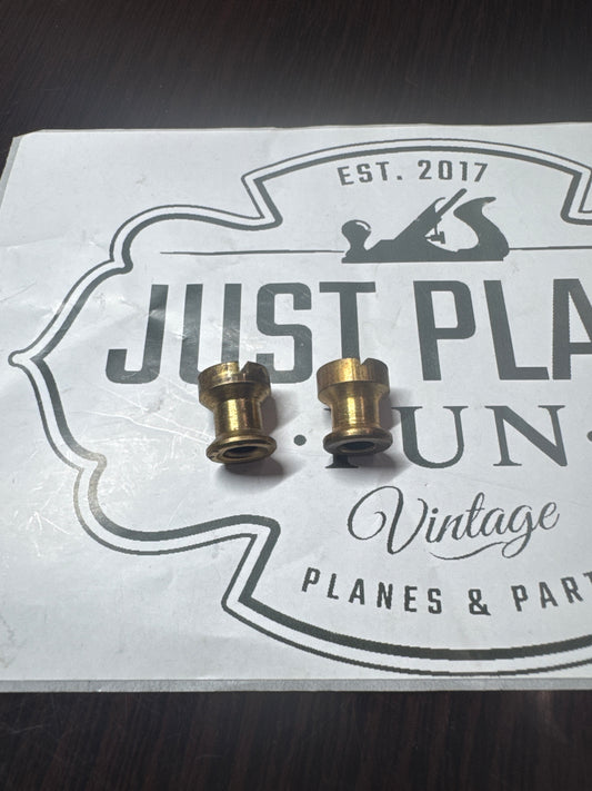 Priced individually! Stanley hourglass Brass Barrel Nut
