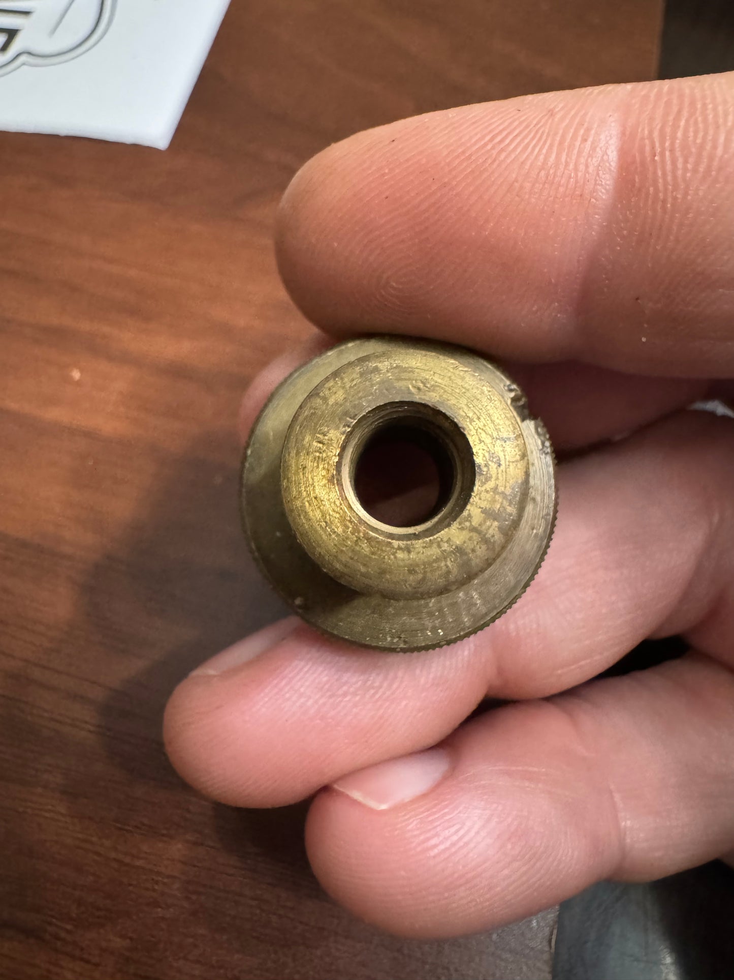 1” Stanley brass depth adjuster for bench planes - USER GRADE