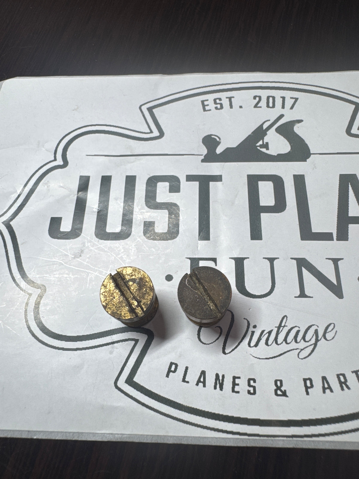 Priced individually! Stanley hourglass Brass Barrel Nut