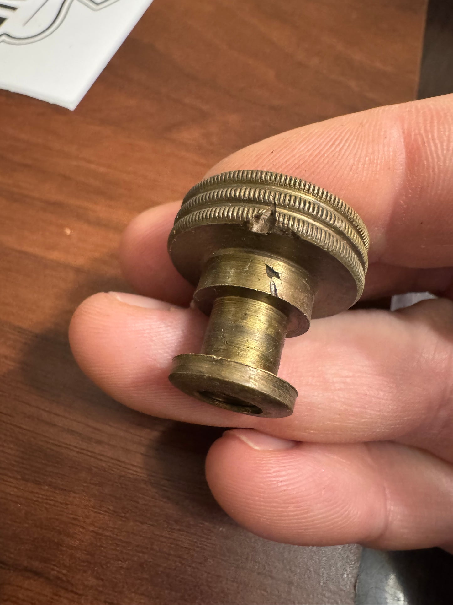 1” Stanley brass depth adjuster for bench planes - USER GRADE