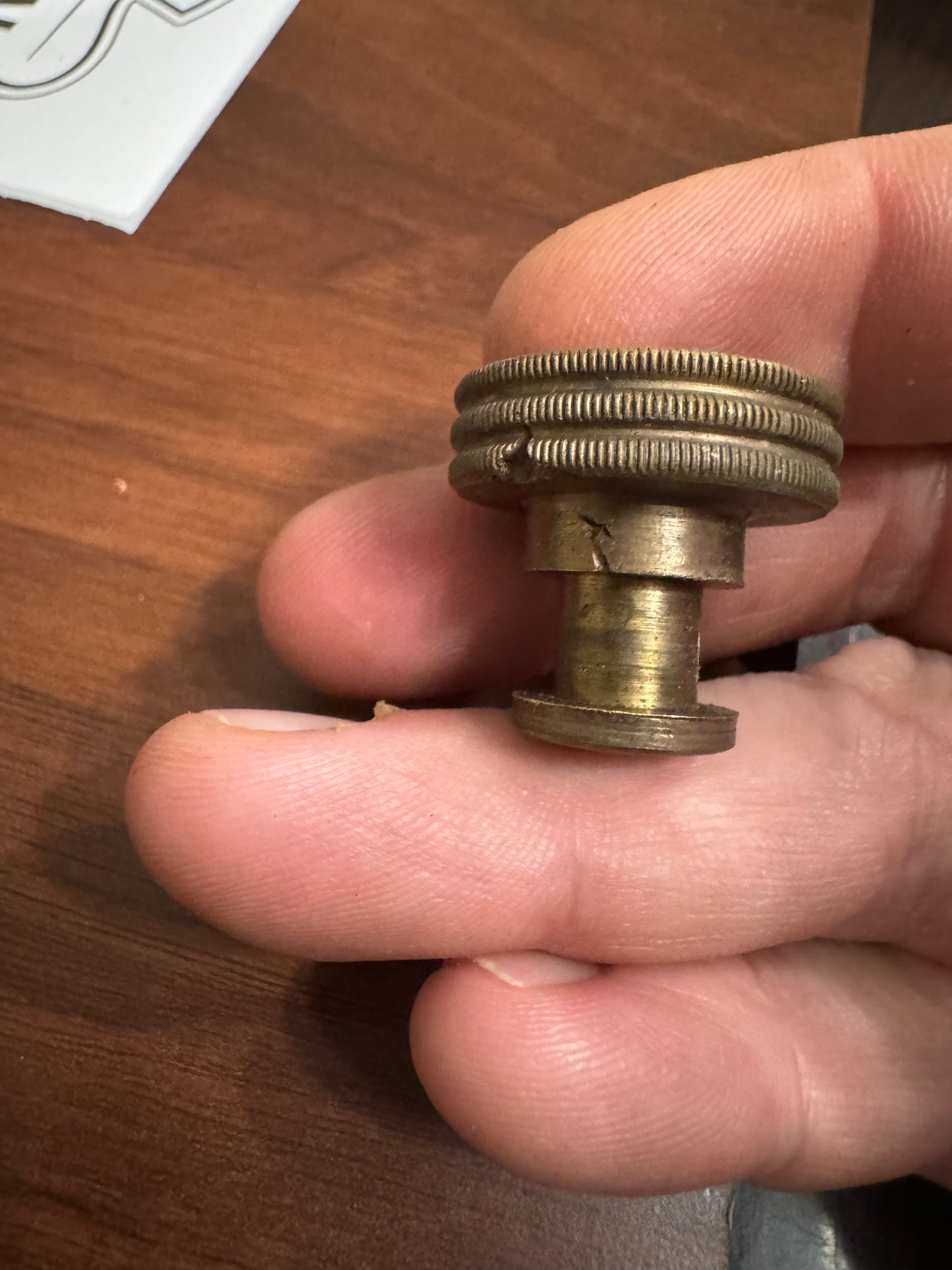 1” Stanley brass depth adjuster for bench planes - USER GRADE