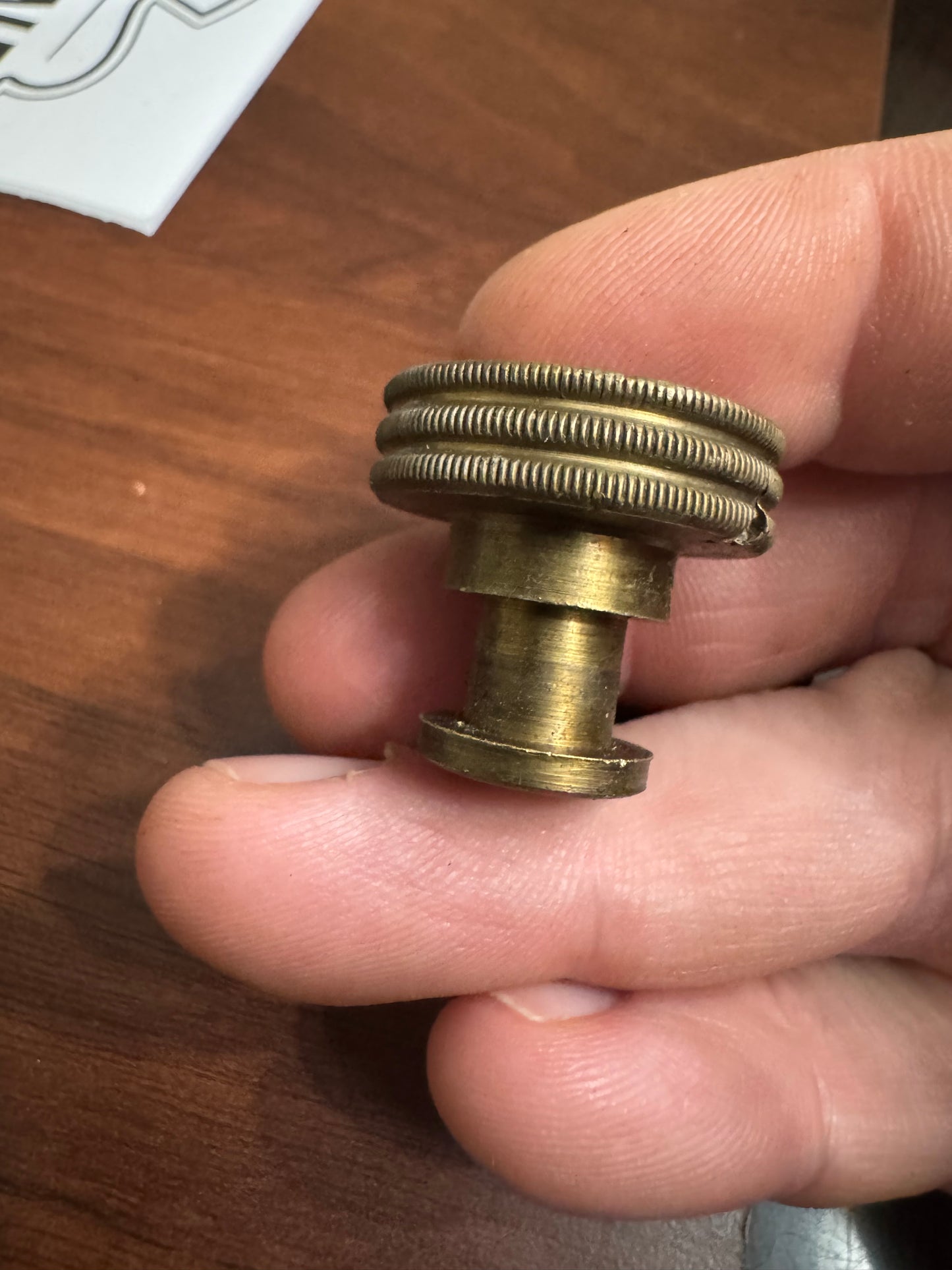 1” Stanley brass depth adjuster for bench planes - USER GRADE