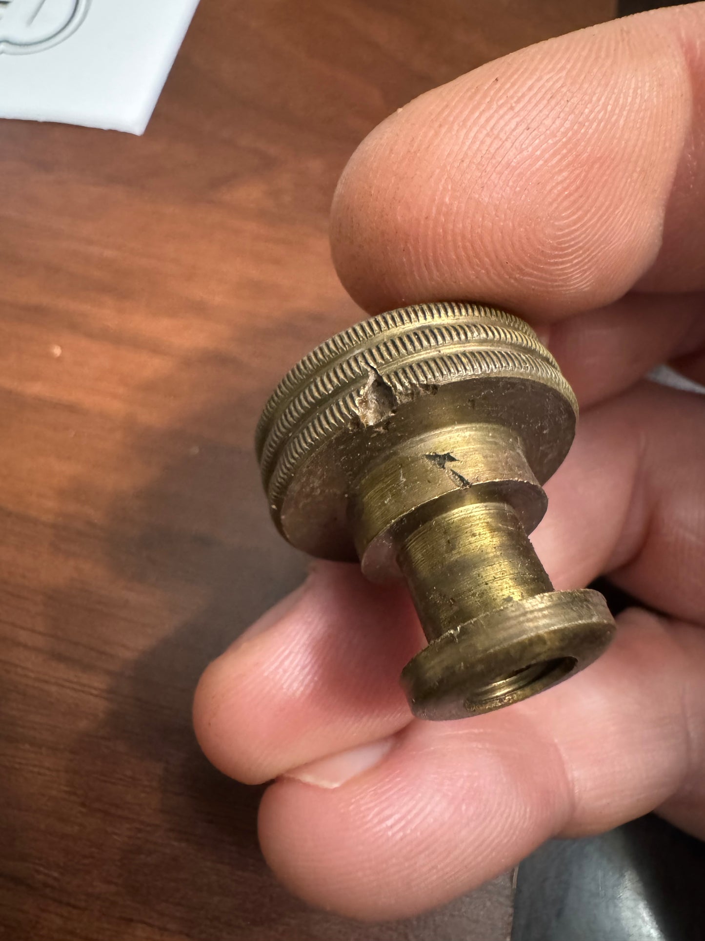 1” Stanley brass depth adjuster for bench planes - USER GRADE