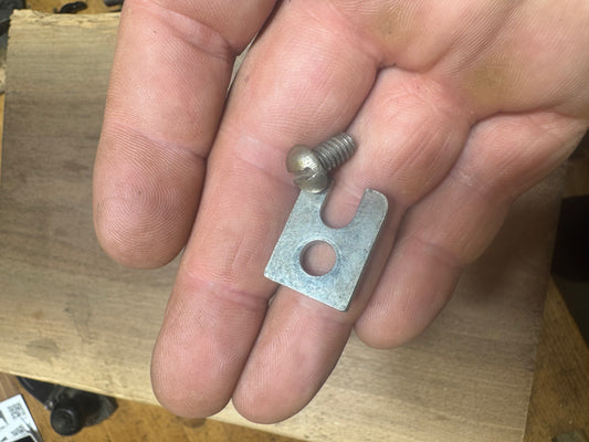 Stanley frog adjustment plate & screw