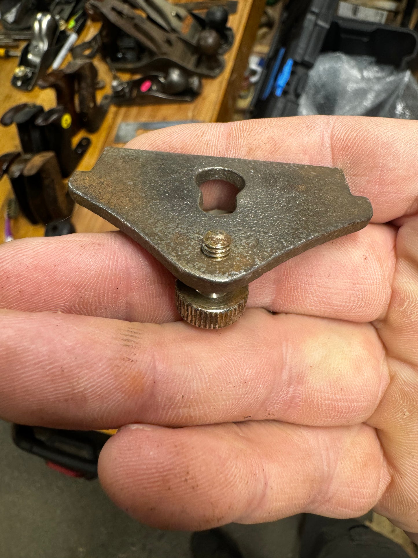 Stanley spokeshave lever cap