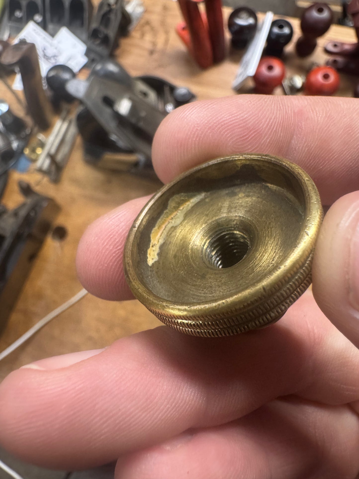 Stanley 1 1/4” brass adjuster USER GRADE