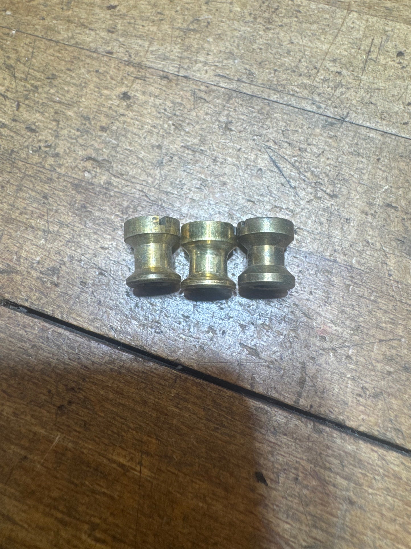 Stanley hourglass Brass Barrel Nut