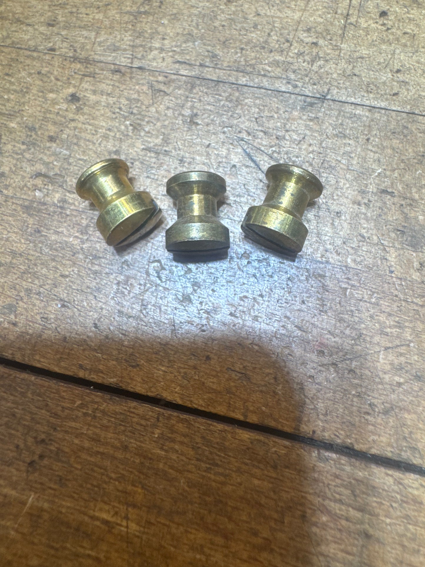 Stanley hourglass Brass Barrel Nut