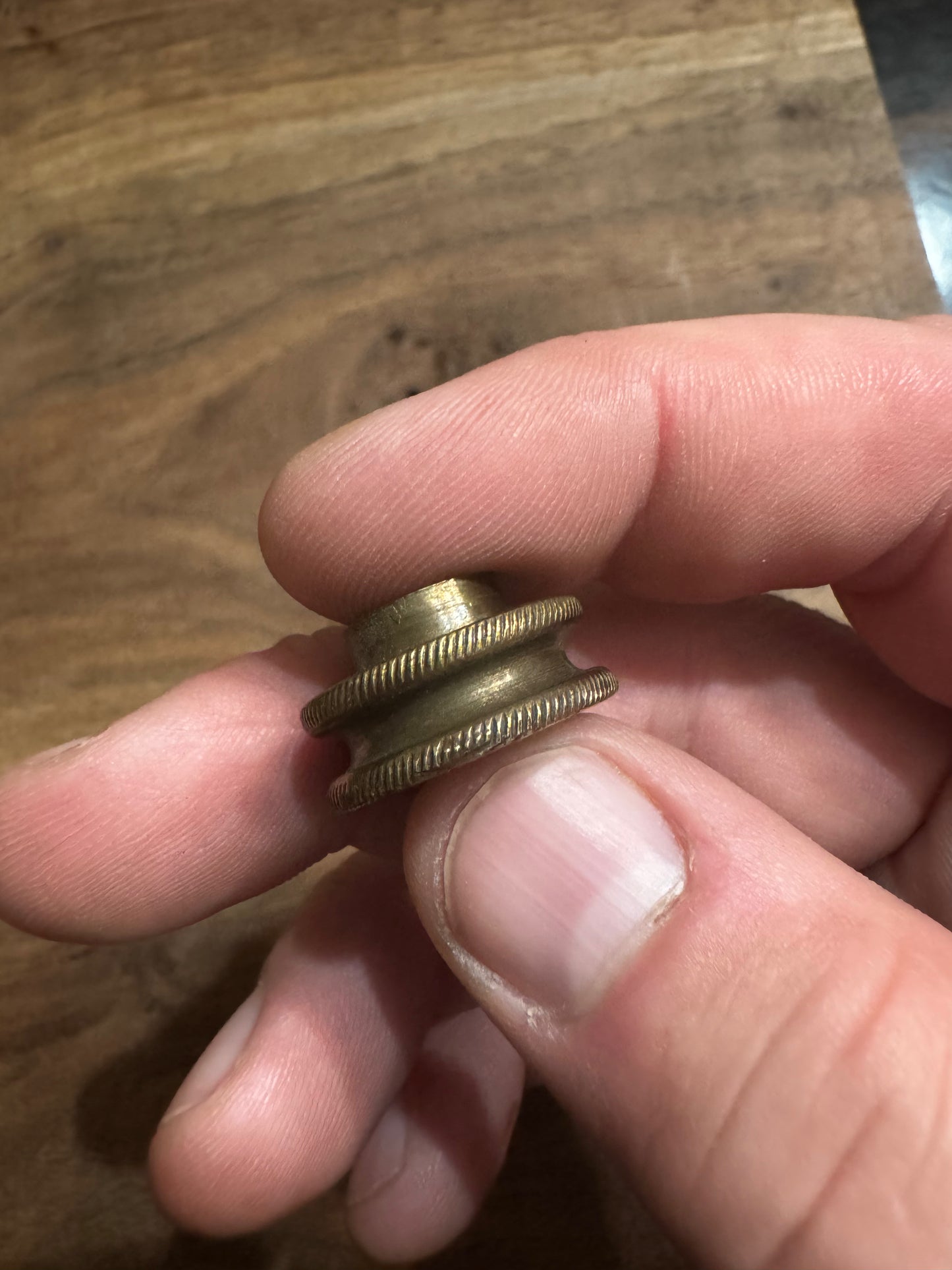 Original brass nut & washer for Stanley No45 or No46