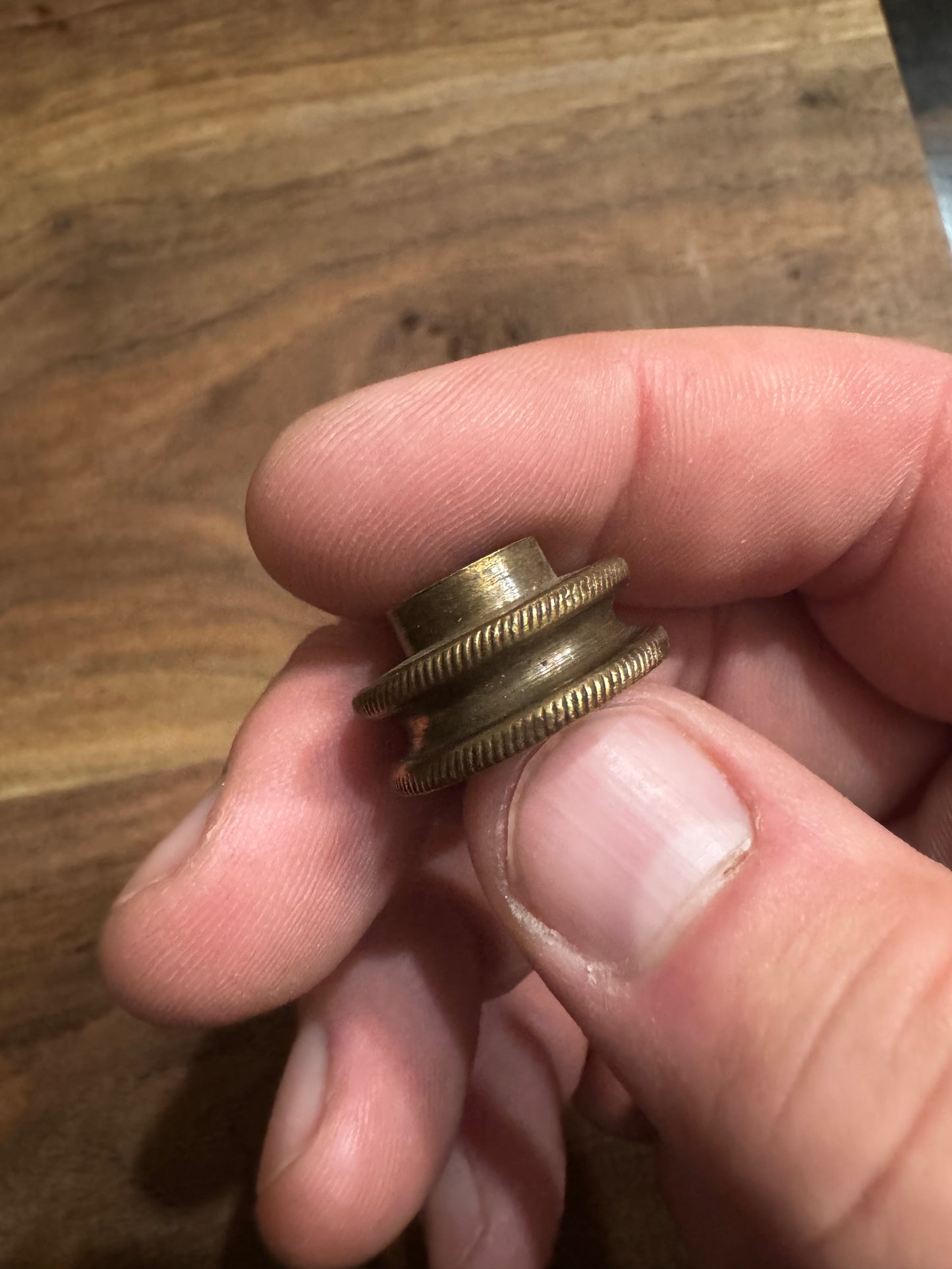 Original brass nut & washer for Stanley No45 or No46