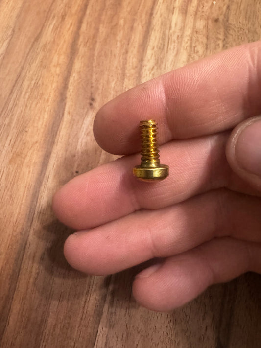 Forward tote screw - brass reproduction