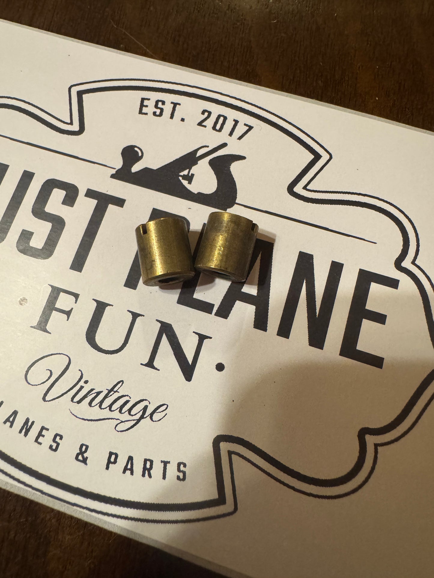 Stanley brass barrel nut