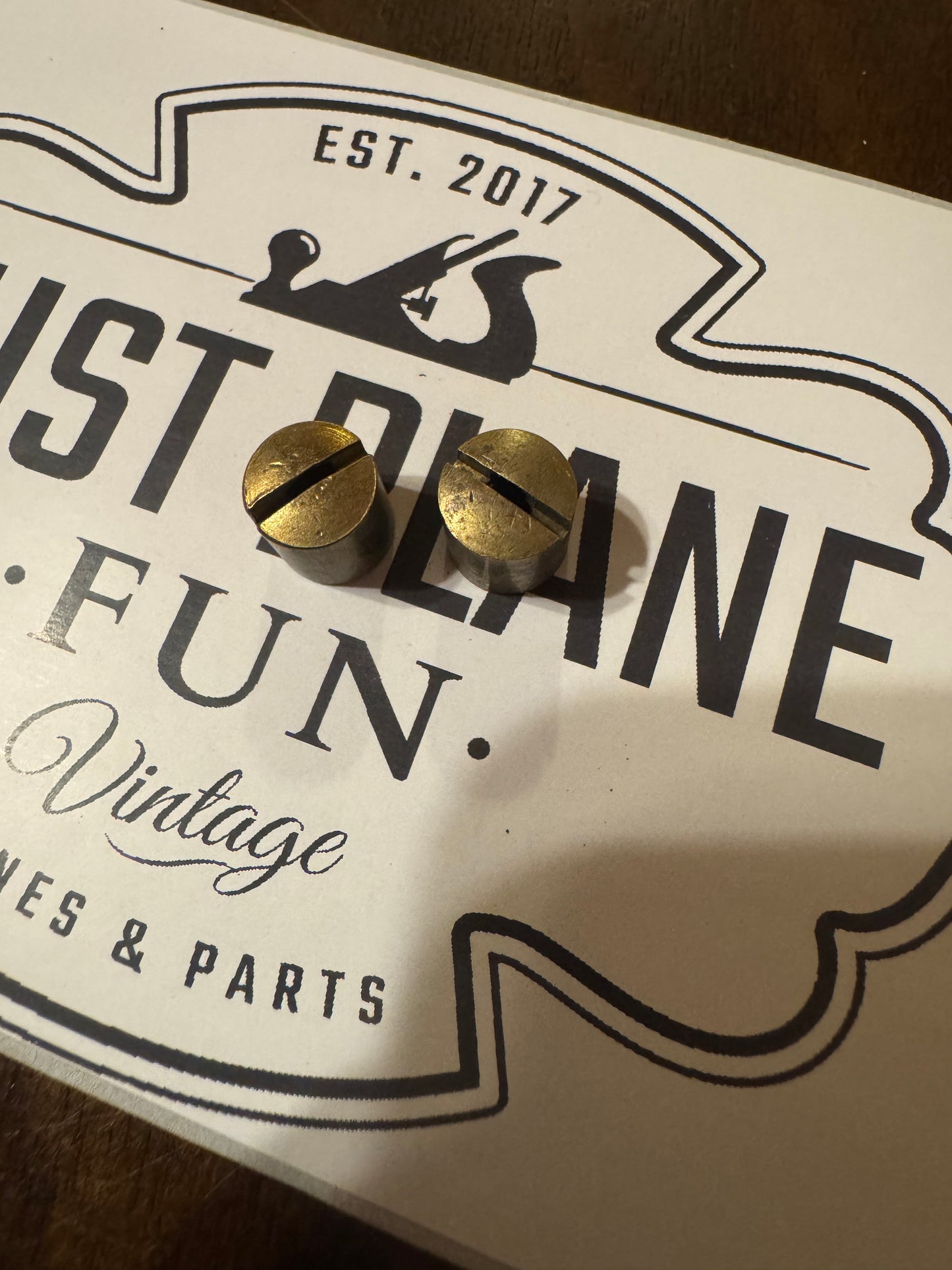 Stanley brass barrel nut