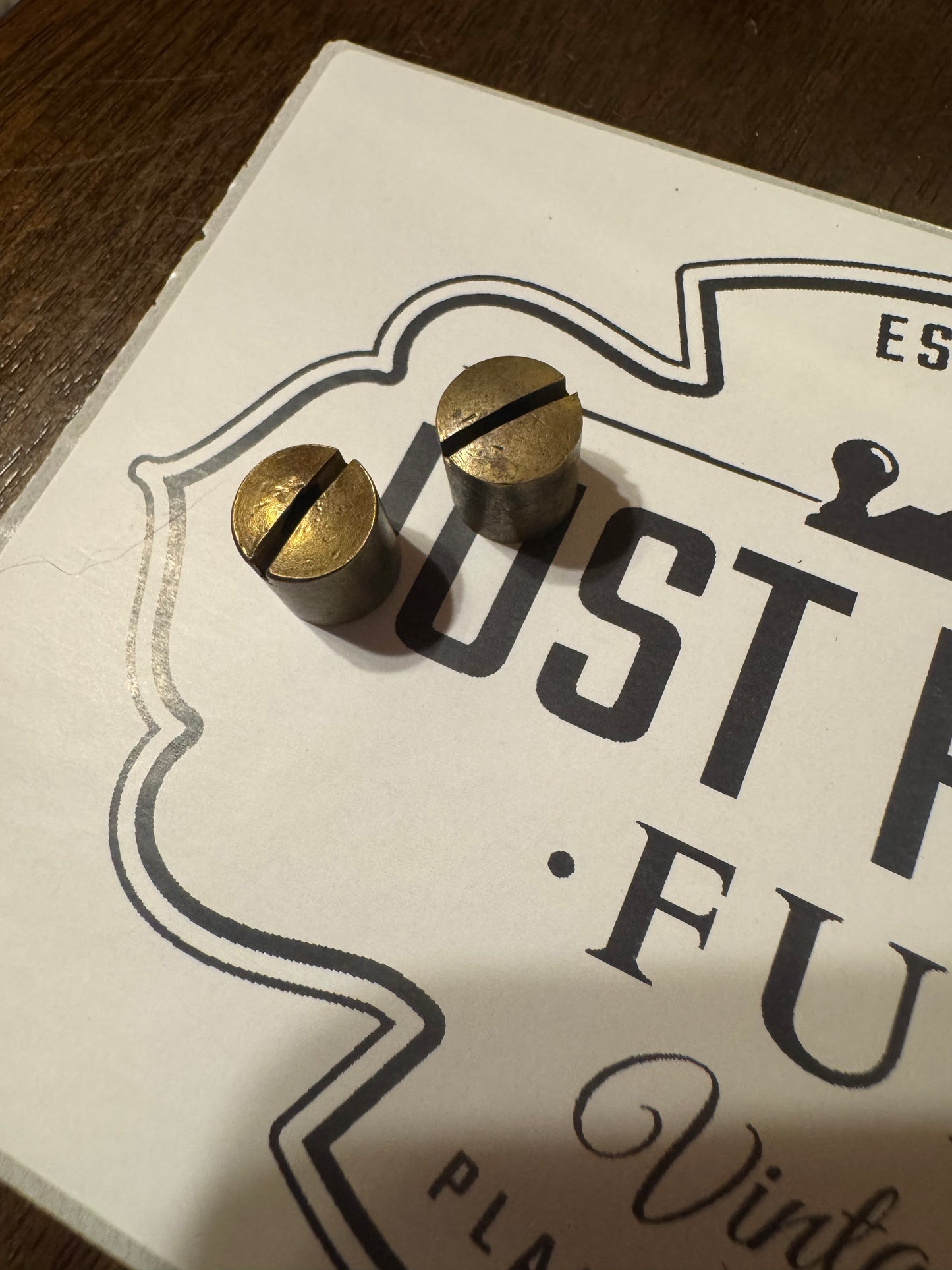 Stanley brass barrel nut