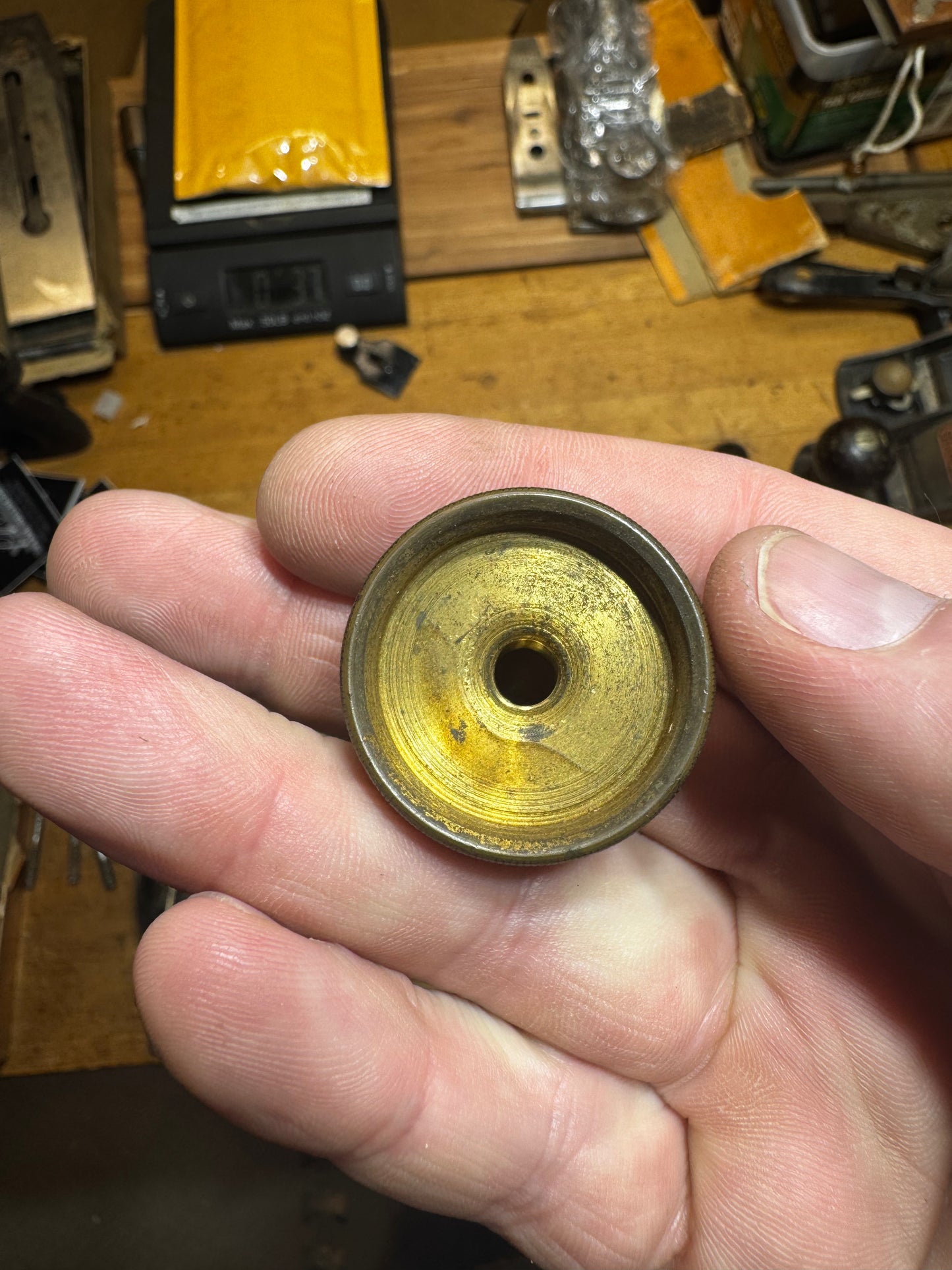 Stanley 1 1/4” brass adjuster