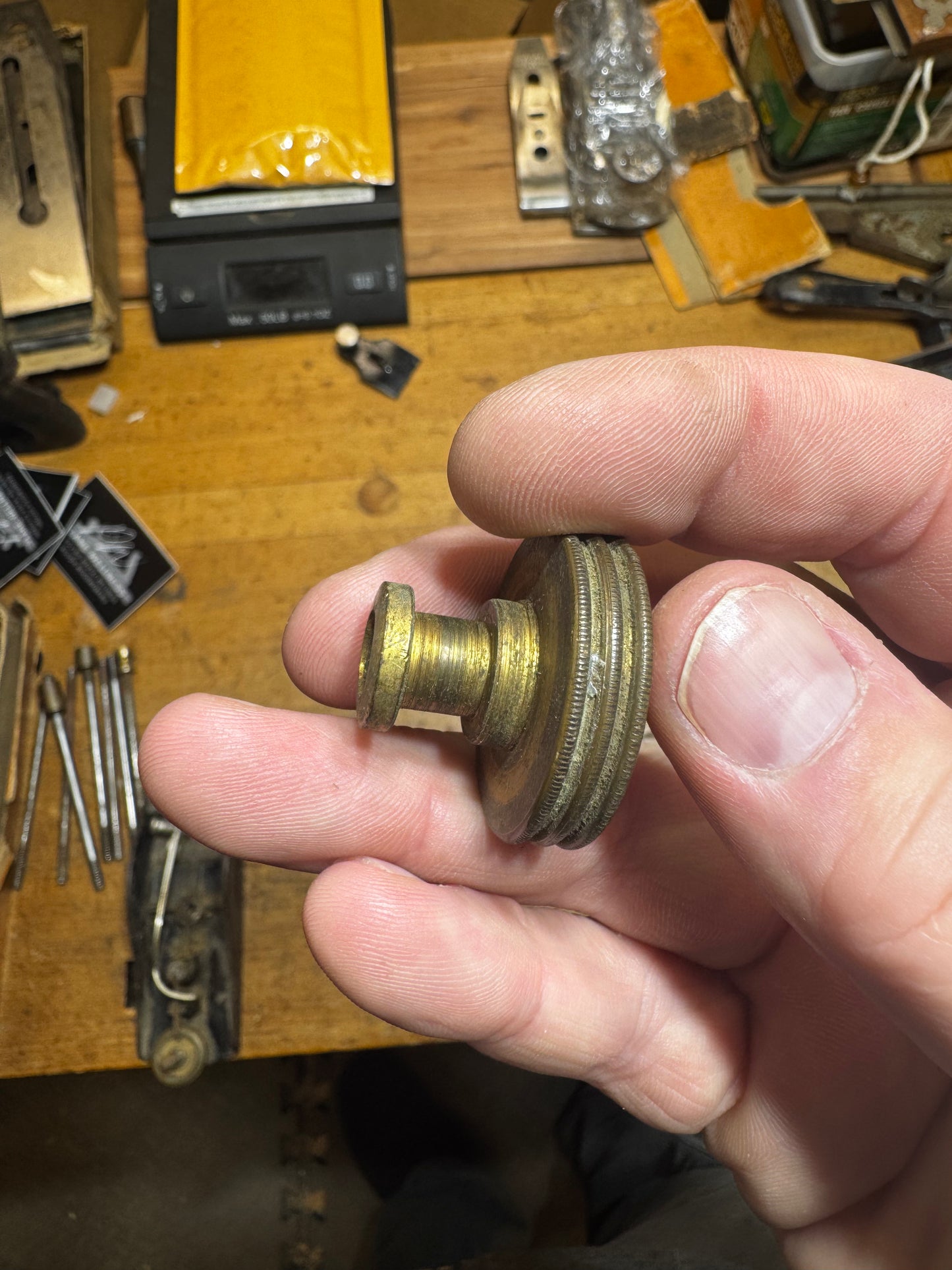 Stanley 1 1/4” brass adjuster