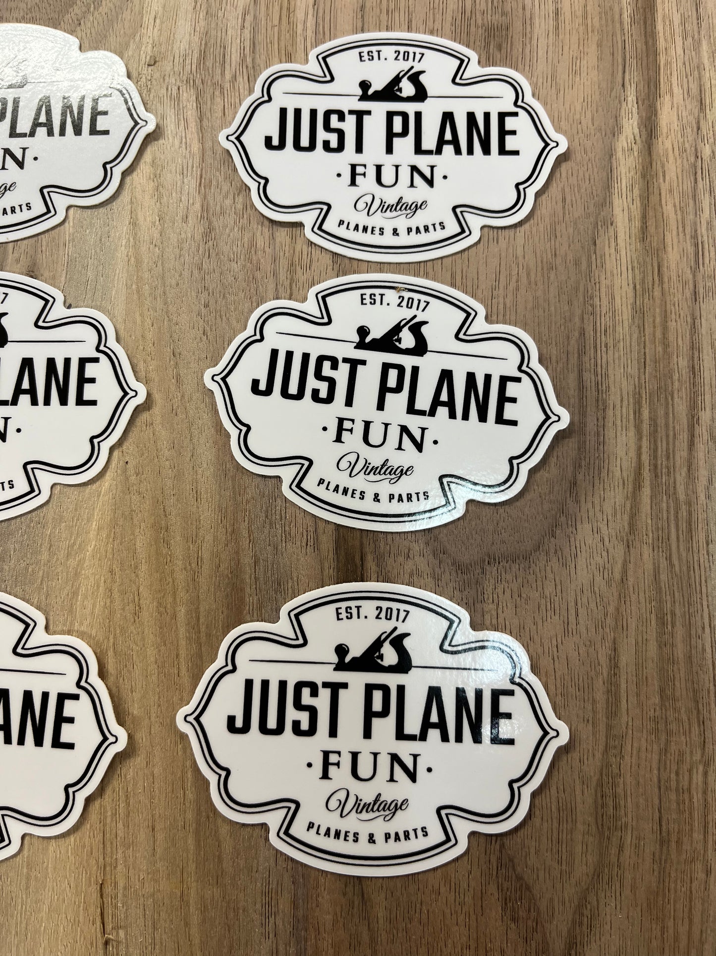 Just Plane Fun Stickers