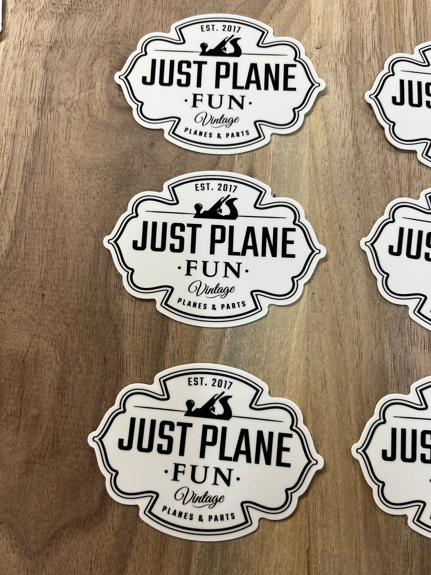 Just Plane Fun Stickers